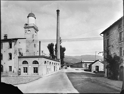 Lanificio di Soci: vista dei piazzali